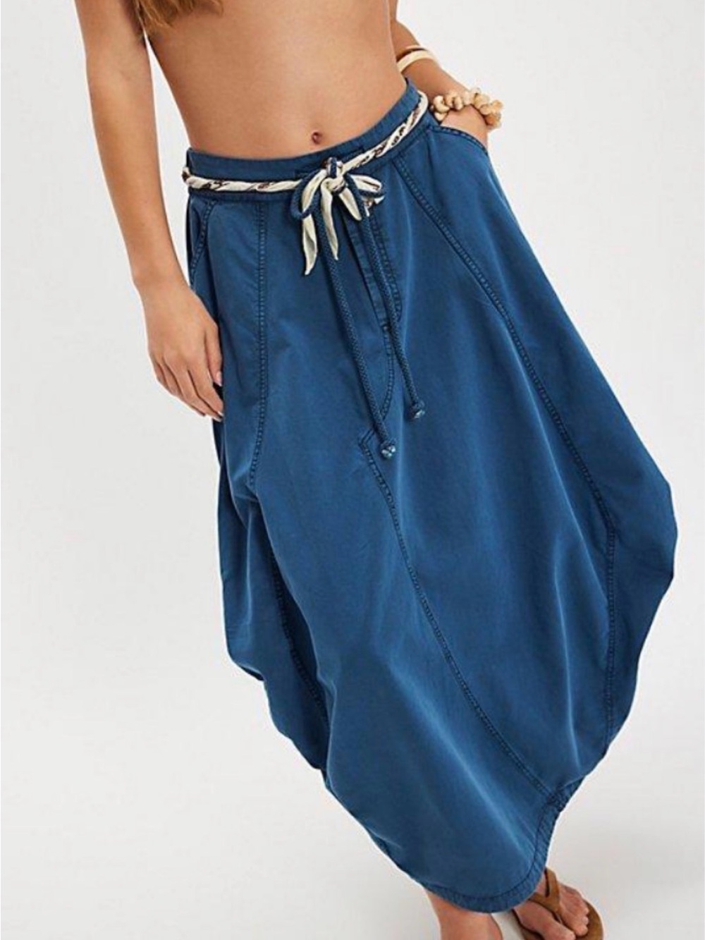 Free People Willow Poplin Skirt - S